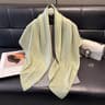 Womens SilkLike Square Hijab Scarf  2756x2756in Fashion Sun Protection Shawl  Headscarf 16