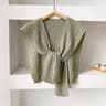 Women Lightweight Knit Neck Cape Solid Color Summer Shawl For Office Air Conditioning 9