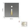 Smart PIR Motion Sensor Wall Lamp LED Nightlight For Indoor Staircase  Room 18