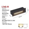 Waterproof Outdoor LED Stair Wall Light 3W6W For Exterior Step Illumination 9
