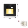 Smart PIR Motion Sensor LED Recessed Night Light For Stairs  Hallways 10
