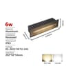 Outdoor Waterproof Recessed LED Stair  Wall Light 12V110V220V Round Exterior Nightlight 14