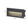Waterproof Outdoor LED Recessed Wall Lamp For Steps  Garden 12V110V220V 9