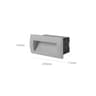 Waterproof Outdoor LED Wall Sconce  Stair Light For Garden Balcony Gate IP65 9