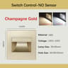 Smart Motion Sensor Recessed Stair  Wall Light With Voice Activation 10