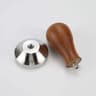 Premium Adjustable Coffee Tamper With Wooden Handle  Stainless Steel Base 201in209in224in230in 9