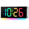 Large Digital LED Wall And Table Clock With Remote Control Night Light And Mood Lighting 7