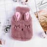 Cartoon Plush Hot Water Bottle With Soft Cover For Winter Warmth 6