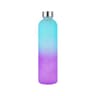 1L Water Bottle With Time Marker Leakproof Frosted Sports Bottle For Gym Fitness Outdoor And Travel 9