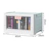 Large Capacity Stackable Storage Box Foldable Organizer Container For Home And Wardrobe 7