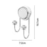 MultiFunction Suction Cup Wall Hooks Strong Load Bearing No Punching Bathroom And Kitchen Organizer 6