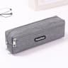 Canvas Pencil Case With Zipper Rectangular Stationery Pouch 9