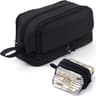 MultiCompartment Large Capacity Pencil Case With Transparent Partition 8