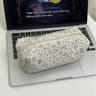 Large Cute Floral Pen Bag MultiFunction Stationery Organizer Pouch 12