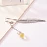 Vintage Winged Snitch Metal Bookmark With Deathly Hallows Index Divider Page Marker 11