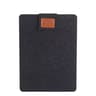 Ultra Thin Wool Felt Laptop Sleeve With PU Leather Stand Case 8