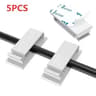 Adhesive Cable Organizer Clips For Wire Management And Protection 12
