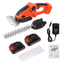 390W 24V Cordless Hedge Trimmer And Grass Cutter 2in1 With Dual Batteries And Charger 6