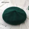 Women And Girls Wool Beret Hat Baggy Beanie Flat Cap Style Soft Felt Look For Autumn And Winter Out 19