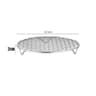 Round Stackable Air Fryer Rack Stainless Steel Grid With Feet MultiLevel Dehydrator Rack For Air Fr 6