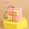 Fun Cartoon Squeeze Music FourSquare Merit Button Keychain 10