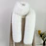 Luxury Plush Fake Fur Long Scarf 7087in Soft Winter Wrap  Shawl 8