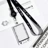 Transparent Kpop Photocard Holder With Lanyard Student ID Card Protector Display Case 12