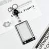 Transparent Kpop Photocard Holder With Lanyard Student ID Card Protector Display Case 6