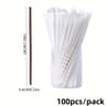 100Pack Disposable Wooden Coffee Stirring Sticks With ThreeHole Design 7