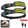 USB Rechargeable COB LED Sensor Headlamp With BuiltIn Battery For Outdoor Camping And Fishing 9