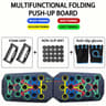 Portable Multifunctional Foldable PushUp Board Set For Full Body Fitness 6