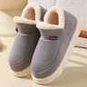 Unisex Winter Cotton Plush Padded Warm House Shoes Outdoor Casual Slippers 2025 11