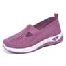 Womens Breathable Mesh Casual Shoes SoftSole Spring  Summer Single Shoes For Mothers 7