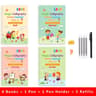 Reusable Magic Writing Practice Copybook Set For Kids 6