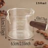 Glass Espresso Measuring Cup With Handle 254 Fl Oz Double Or Single Spout 8