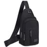 Mens Multifunctional Travel Shoulder Sling Bag Chest Crossbody Bag 9