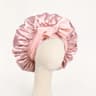 Adjustable Satin Hair Bonnet With Tie Band For Sleeping Women And Men 17