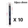 Brazed Diamond Tile Drill Bit With 14in Hex Shank For Clean Holes In Ceramic And Porcelain 14