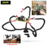 Toolour Soldering Helping Hands With 3X LED Magnifier And USB Smoke Extractor Fan 6