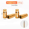 2Piece Bicycle Valve Caps CNC Aluminum Dustproof Covers For Presta And Schrader 16