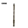 HighPerformance FourEdged Serrated Eccentric Tile Drill Bit For Ceramic Glass Marble Concrete Stain 6