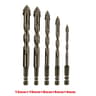 HighPerformance FourEdged Serrated Eccentric Tile Drill Bit For Ceramic Glass Marble Concrete Stain 7