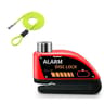 Anti Theft Motorcycle Disc Brake Lock With 120dB Alarm Waterproof Security 13