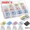 WOZOBUY Waterproof HeatShrink Wire Connectors SST21 AWG 2218 SolderSeal Butt Splice Terminals 9