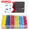 WOZOBUY Waterproof HeatShrink Wire Connectors SST21 AWG 2218 SolderSeal Butt Splice Terminals 17