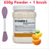 650g Chamomile Hyaluronic Acid Facial Moisturizing Jelly Mask Powder With Silicone Brush 10