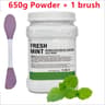 650g Chamomile Hyaluronic Acid Facial Moisturizing Jelly Mask Powder With Silicone Brush 3