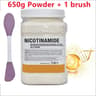 650g Chamomile Hyaluronic Acid Facial Moisturizing Jelly Mask Powder With Silicone Brush 4
