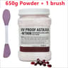 650g Chamomile Hyaluronic Acid Facial Moisturizing Jelly Mask Powder With Silicone Brush 25