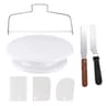 7Piece Cake Decorating Tools Kit With Rotating Turntable And Icing Tools 10